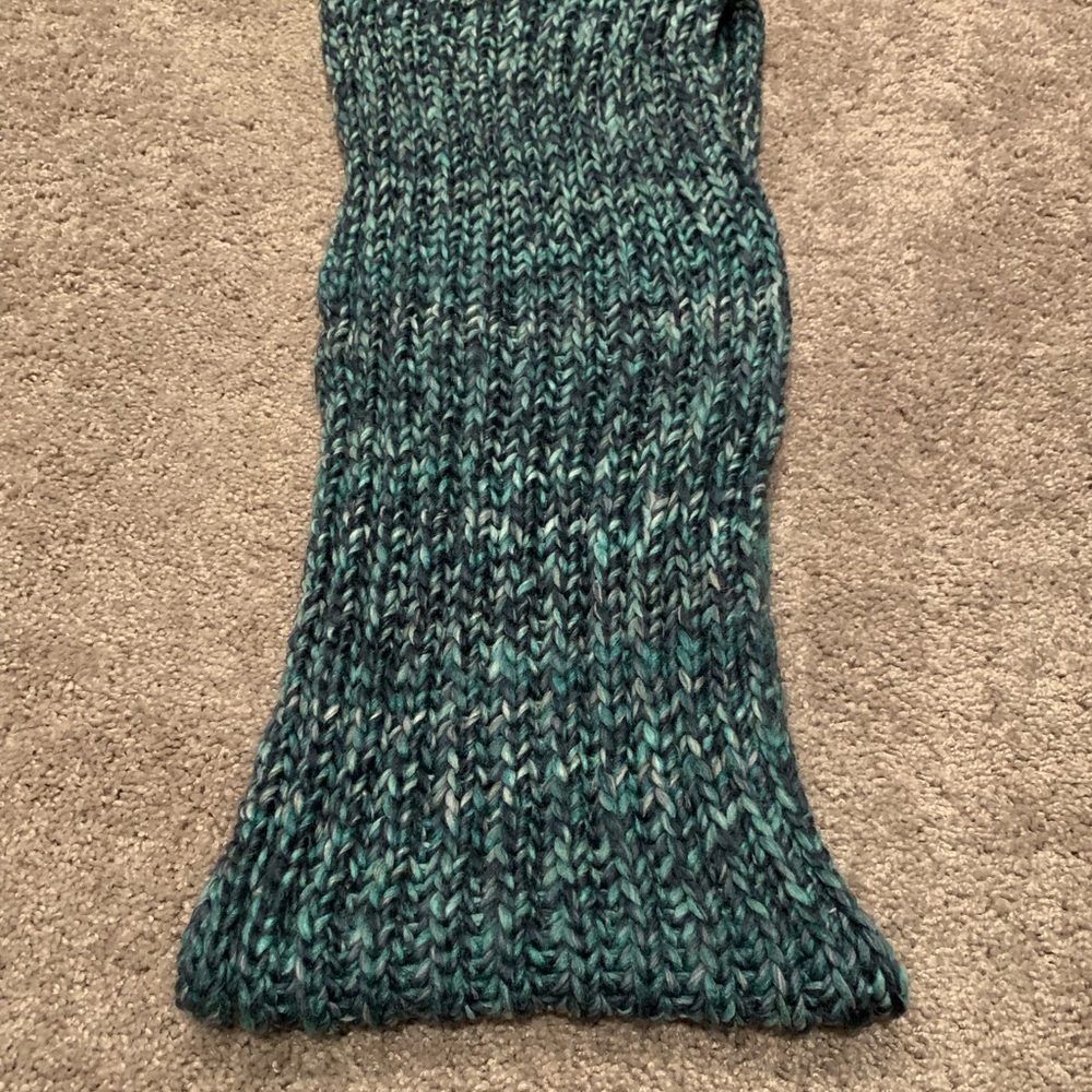 Teal Infinity Scarf